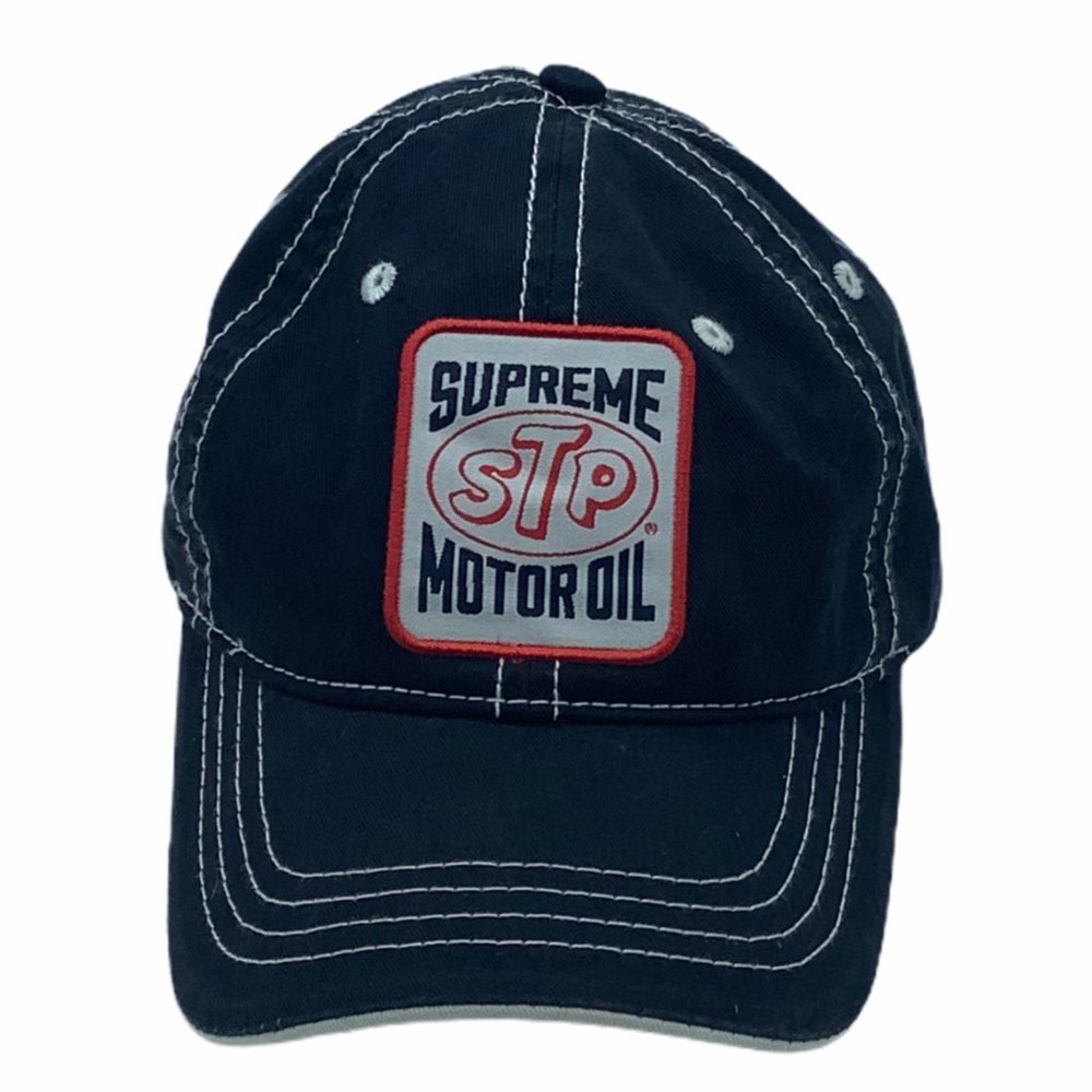 STP Supreme Motor Oil‎ cap hat 100% cotton black